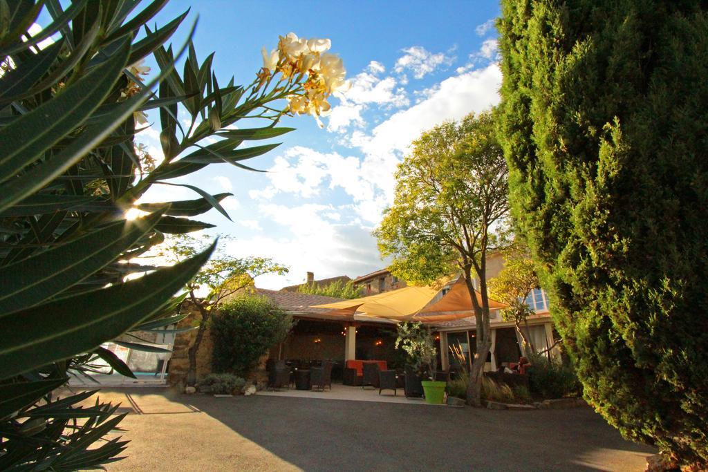 Hotel Logis Auberge Côté Jardin Lézignan-Corbières Esterno foto