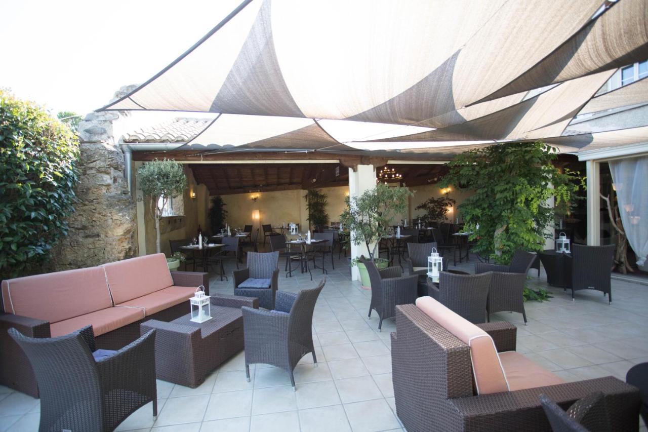 Hotel Logis Auberge Côté Jardin Lézignan-Corbières Esterno foto